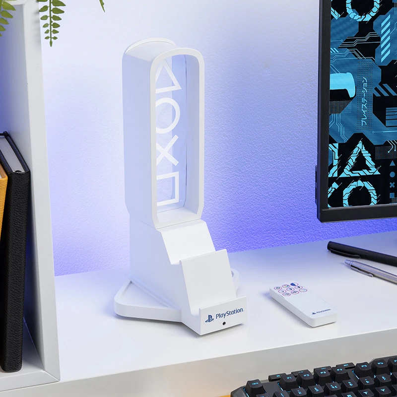 Paladone „Playstation“ stalo ausinių stovas su šviesa