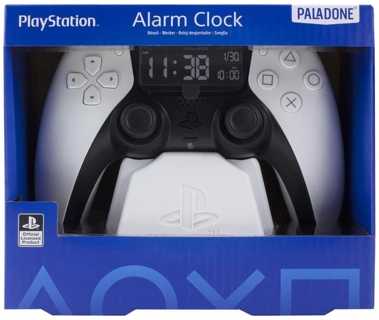 Paladone PlayStation žadintuvas su USB laidu
