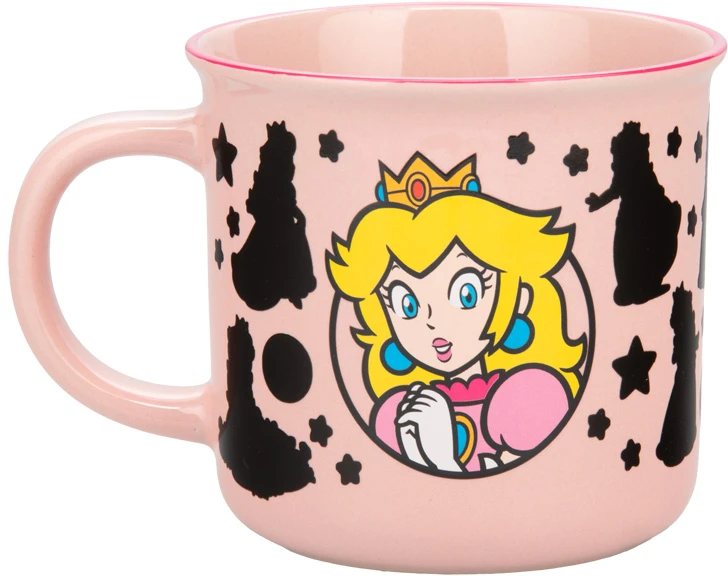 Paladone SUPER MARIO Puodelis - Princess Peach | Reaguojantis į karštį 350 ml