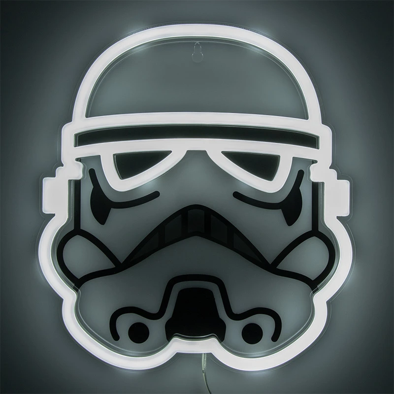 Paladone „Stormtrooper“ prie sienos tvirtinamas LED neoninis šviestuvas