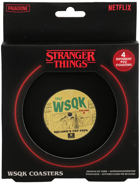 Paladone „Stranger Things 5“ WSQK PVC padėkliukai