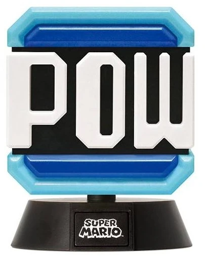 Paladone Nintendo Pow Block Icon lempa