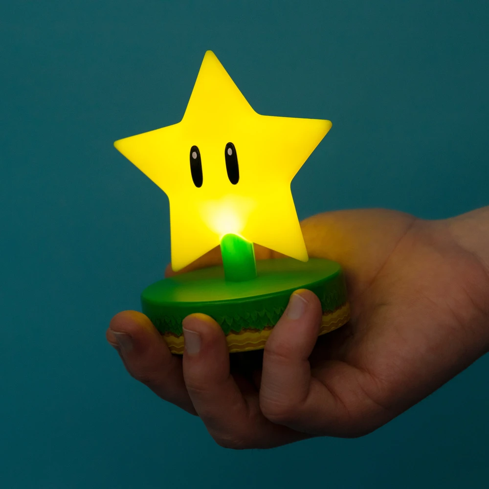 Paladone Super Mario Super Star Icon lempa