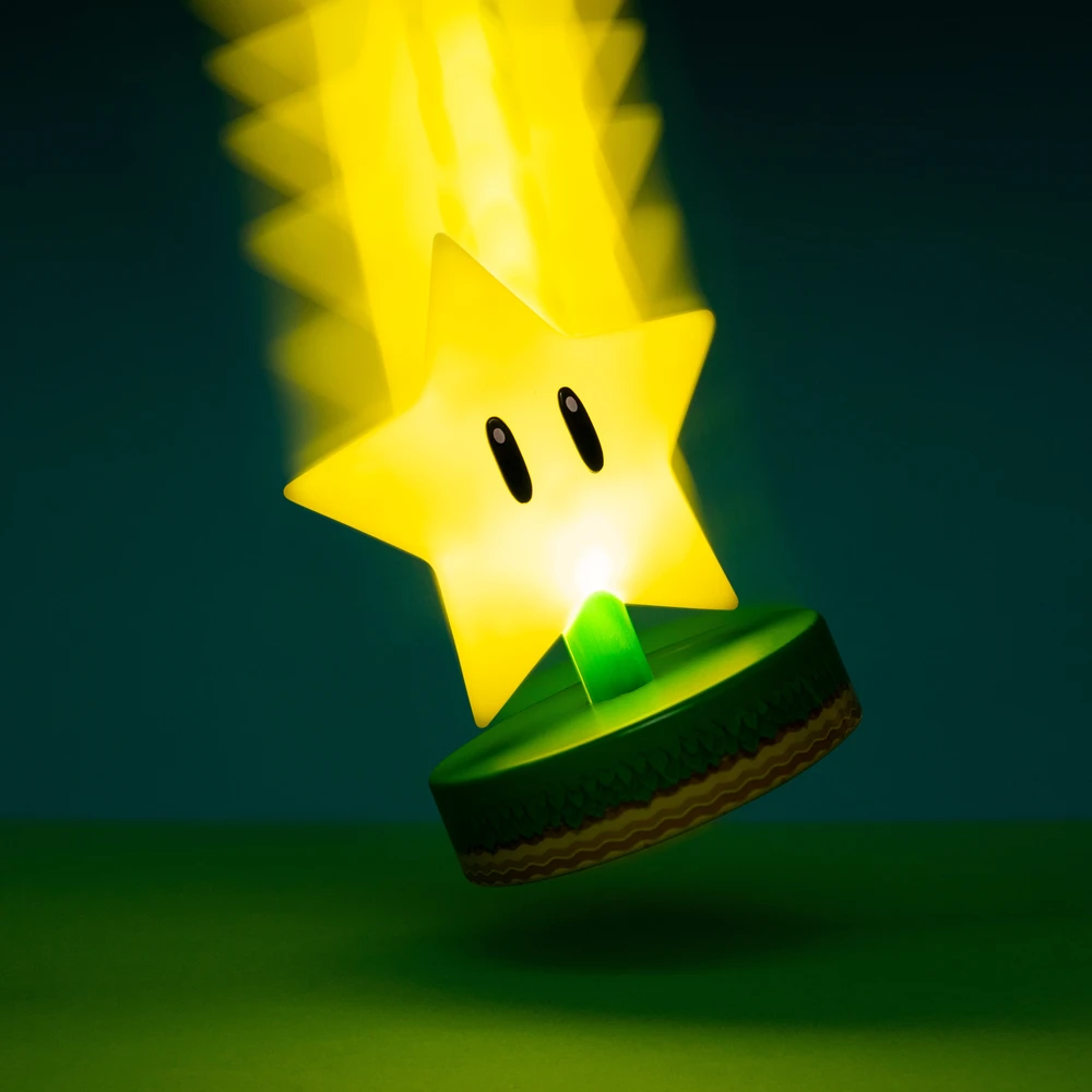 Paladone Super Mario Super Star Icon lempa