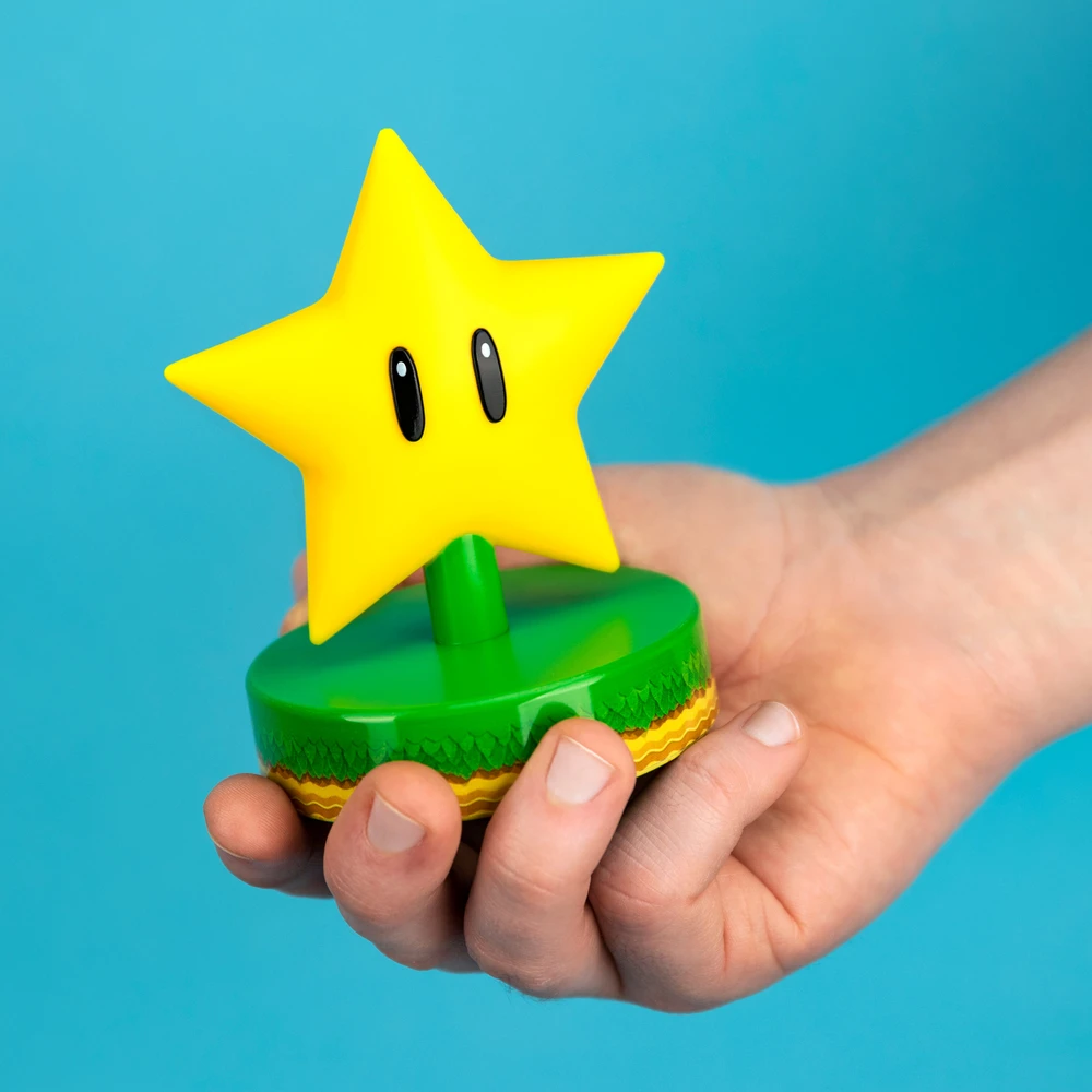Paladone Super Mario Super Star Icon lempa