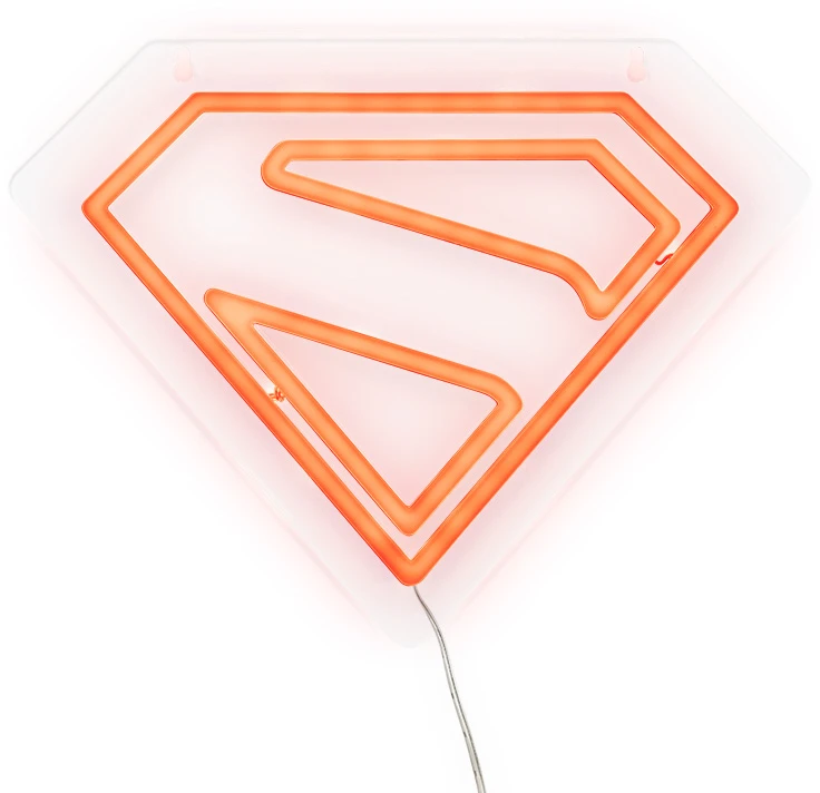 Paladone Supermeno prie sienos tvirtinama LED neoninė lemputė