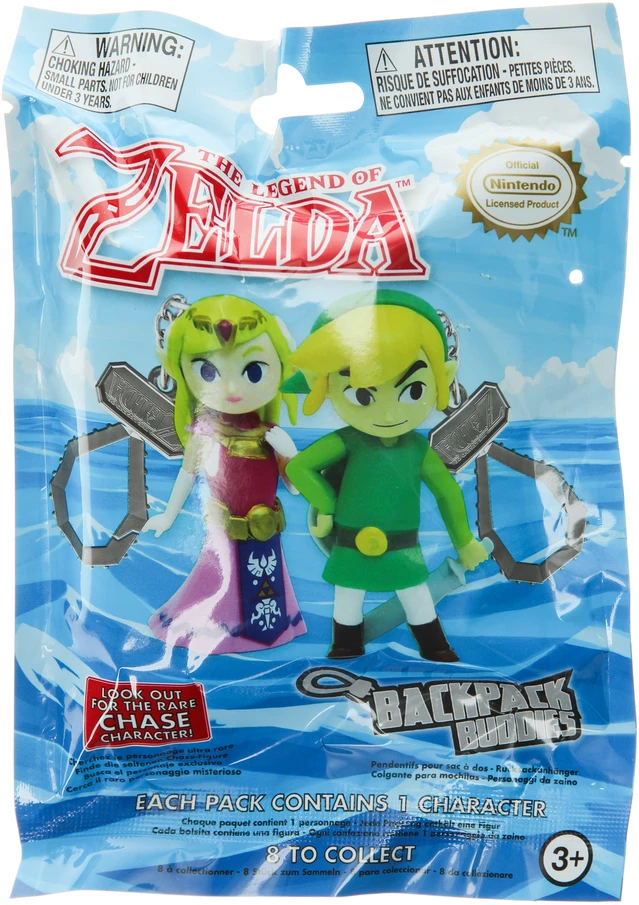 Paladone „The Legend of Zelda“ kuprinės bičiuliai (asorti)