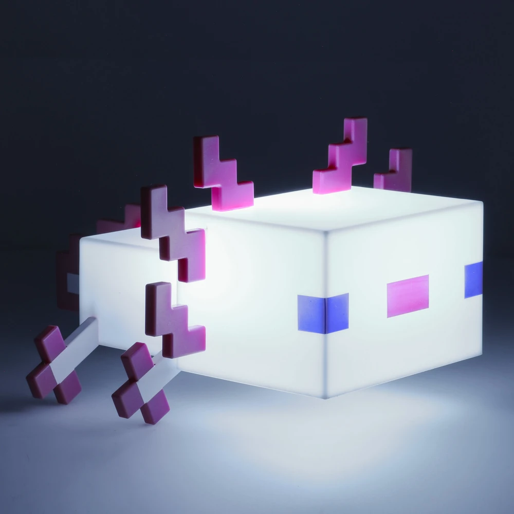 Paladone Minecraft Axolotl lempa