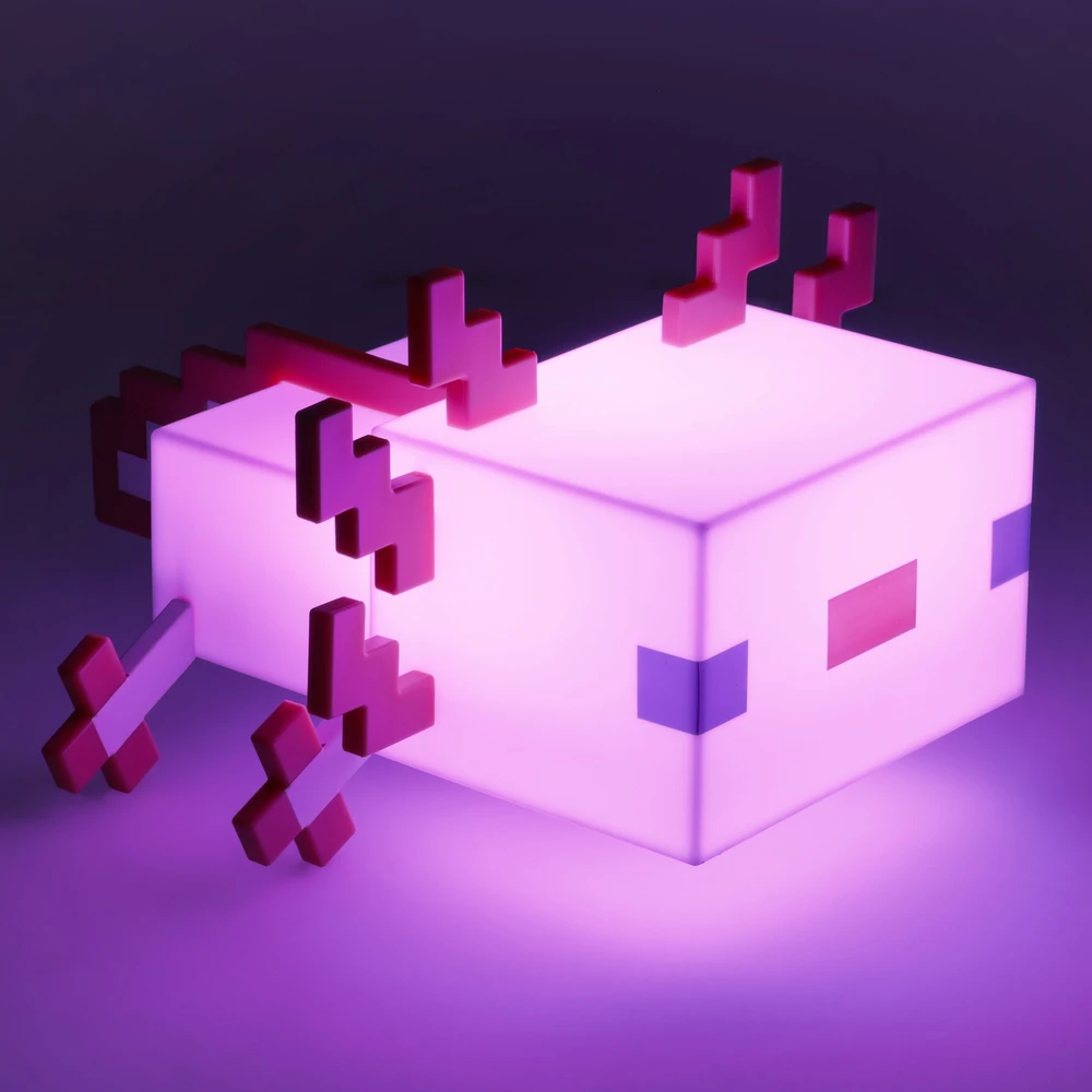 Paladone Minecraft Axolotl lempa