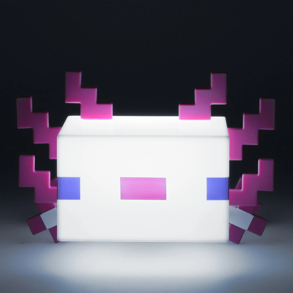 Paladone Minecraft Axolotl lempa