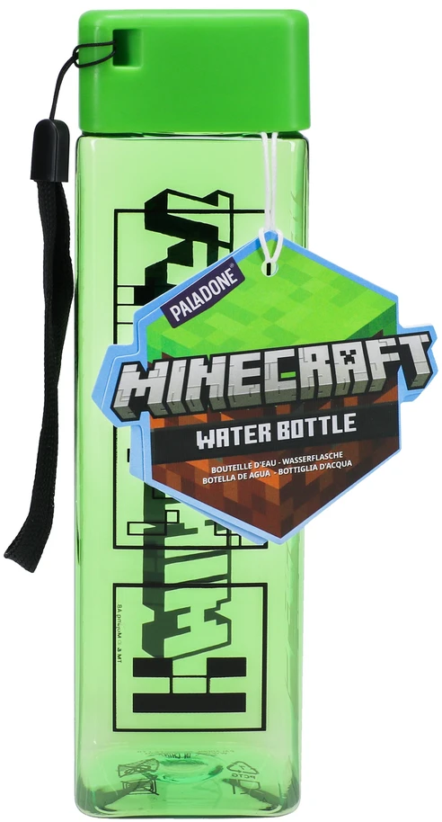 Paladone,Minecraft Vijoklinio formos vandens butelis