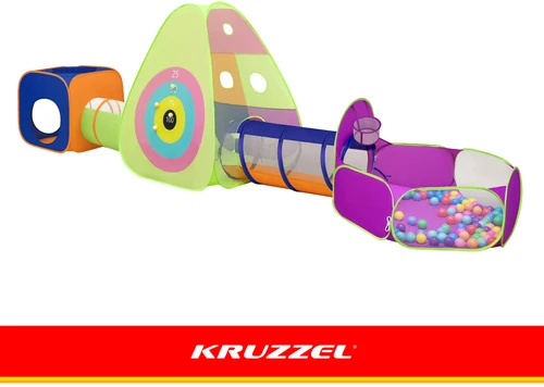 Kruzzel 5-in-1 Children's Tent with Tunnels