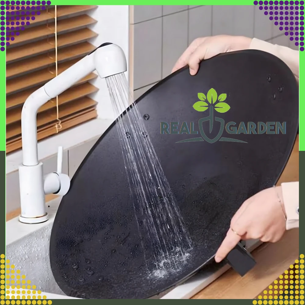 Palenisko Sodo laužavietė „Brilla Cauldron“, plienas, juodas, didelis, 55 cm