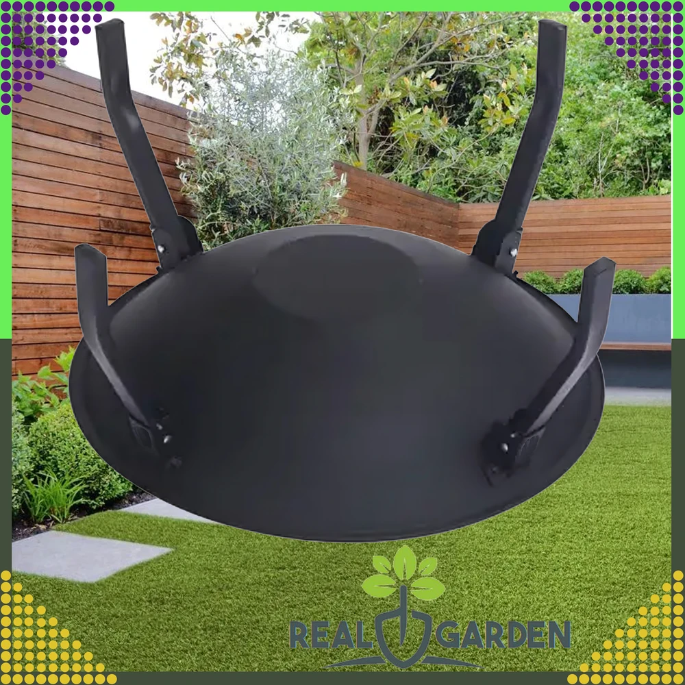 Palenisko Sodo laužavietė „Brilla Cauldron“, plienas, juodas, didelis, 55 cm