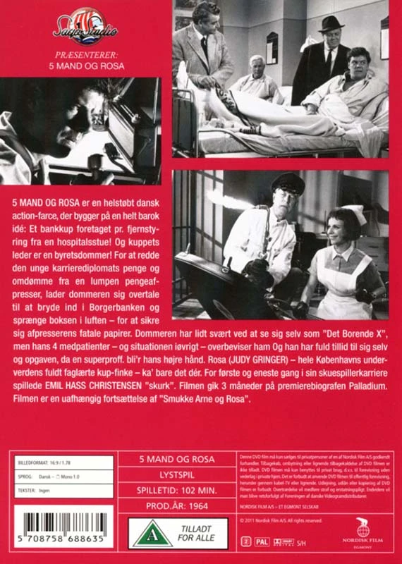 Palladium 5 vyrai ir Roza (DVD)