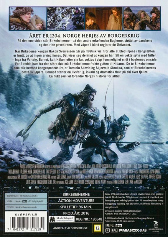 Palladium Beržo kojos DVD (NO)