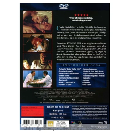 Palladium MYLIU TAVE AMŽINAI DVD