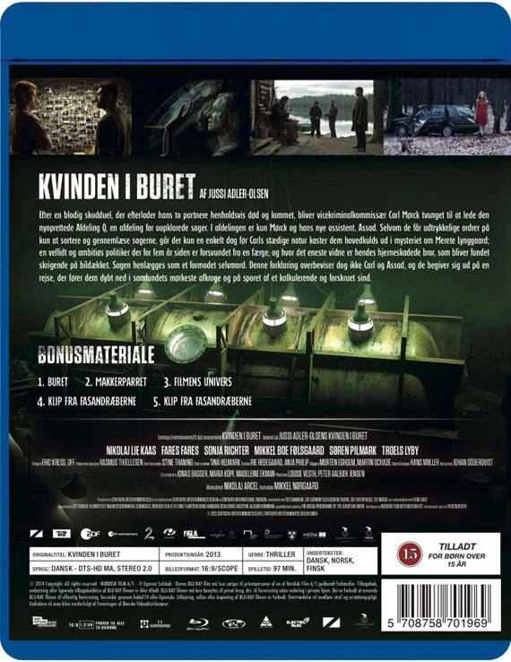 Palladium Q skyrius - Moteris narve (Blu-Ray)