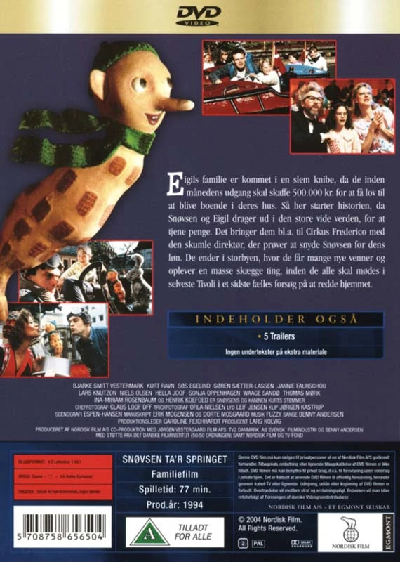 Palladium Snøvsen ryžtasi rizikuoti – DVD