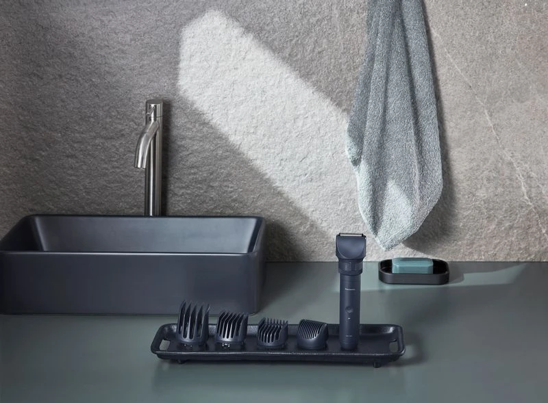 Panasonic | Barzdos, plaukų, kūno kirpimo priemonių rinkinys | ER-CKN2-A301 MultiShape | Belaidis | Drėgnas ir sausas | Ilgio žingsnių skaičius 58 | Juodas