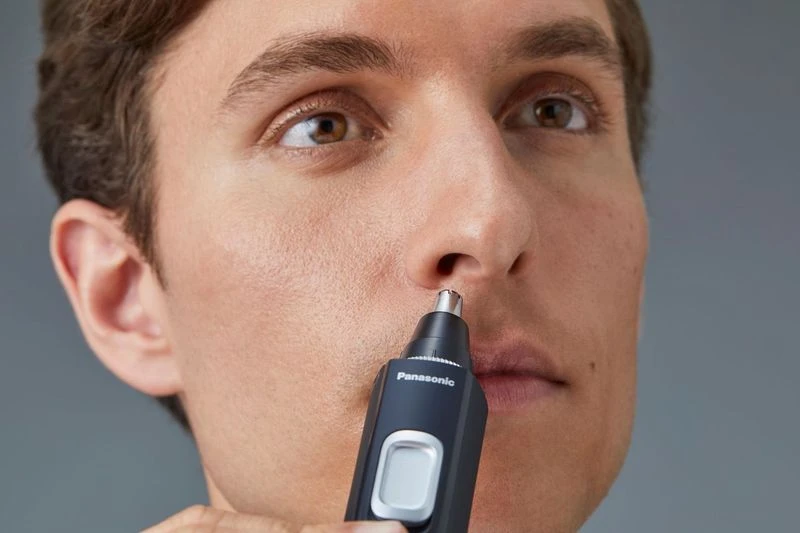 Barzdaskutė „Panasonic“ nosies ir ausų plaukų kirpimo mašinėlė su „Vortex“ valymo sistema | ERGN300K503 | Nosies ir ausų žoliapjovė | Drėgnas ir sausas