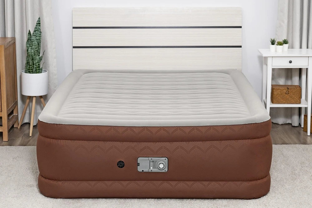 Panel Hurtowy Realb2B Bestway 69160 Dvigubas pripučiamas čiužinys su dviguba pompa 203x152x51cm