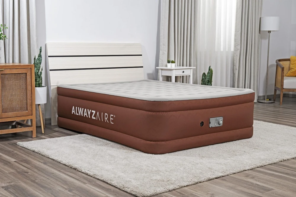 Panel Hurtowy Realb2B Bestway 69160 Dvigubas pripučiamas čiužinys su dviguba pompa 203x152x51cm