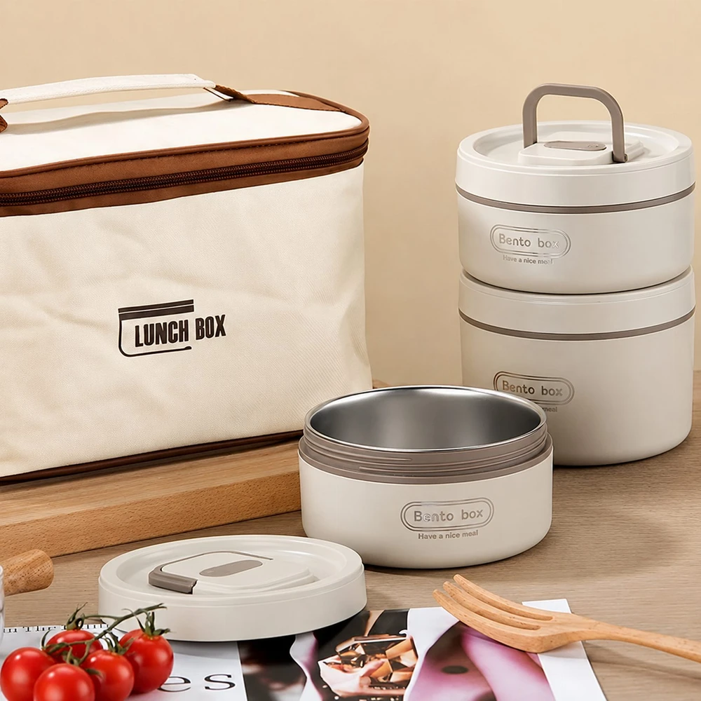 Panel Hurtowy Realb2B „LunchBox“ izoliuotų maisto laikymo konteinerių rinkinys, 4 vnt.