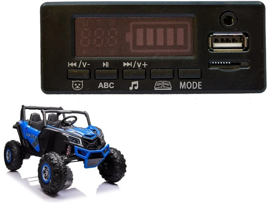 Lean Cars Muzikinis skydelis elektromobiliui XMX613 24V