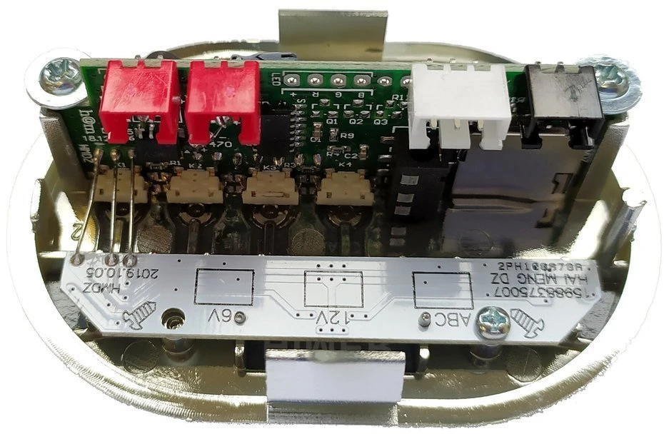 Lean Cars Muzikinis USB MP3 skydelis Himer QY1588 BLT688