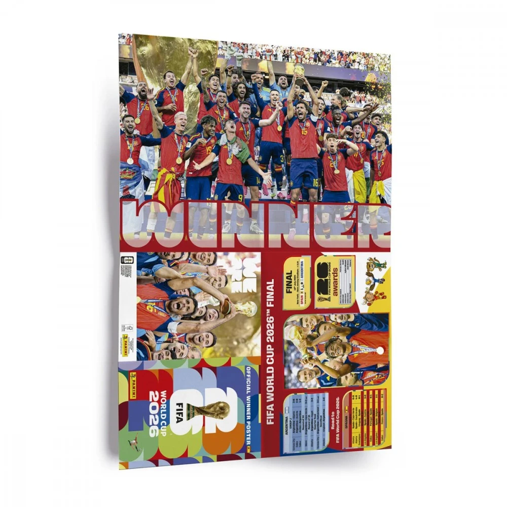 Panini Kolekcja Panini Kolekcija FIFA World Cup 2026 plakatas su lipdukais