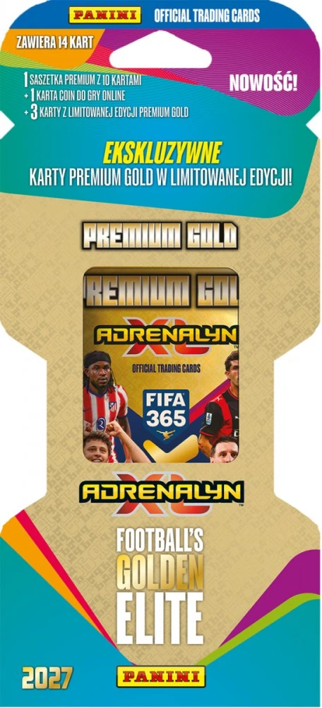 Panini Kolekcija Kortos fifa 2027 blister auksinis