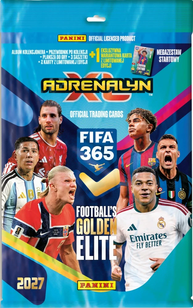 Panini Kolekcja Panini Kolekcija Kortos fifa 2027 megazestaw startowy
