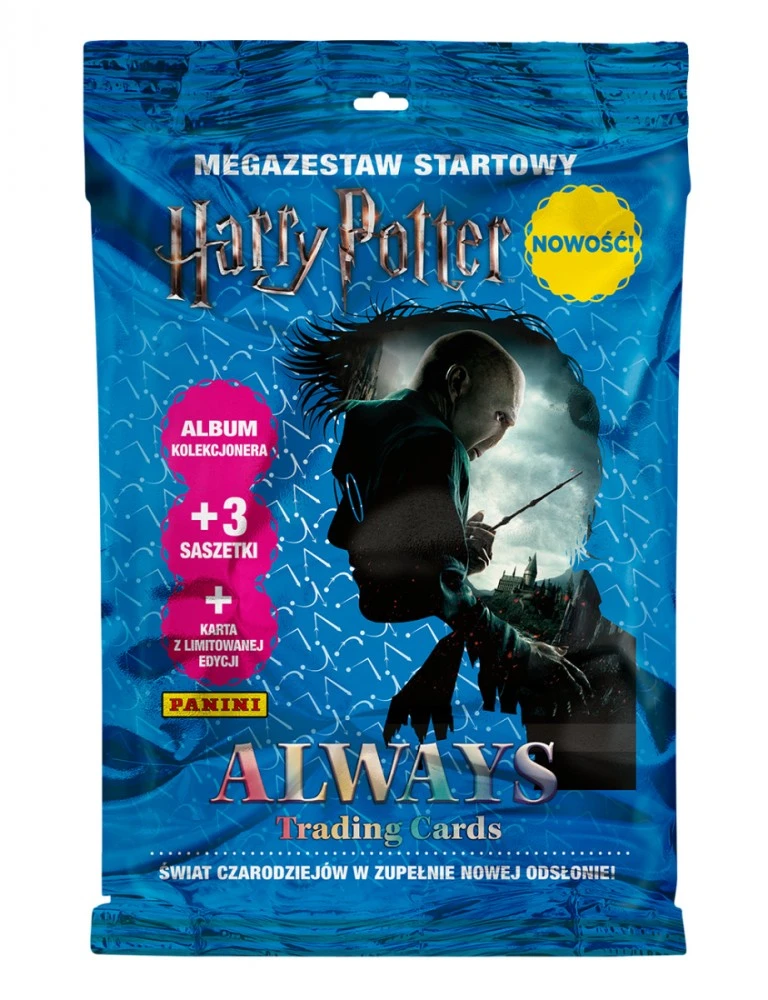 Panini Kolekcja Panini Kolekcija Kortos harry potter magazestaw startowy