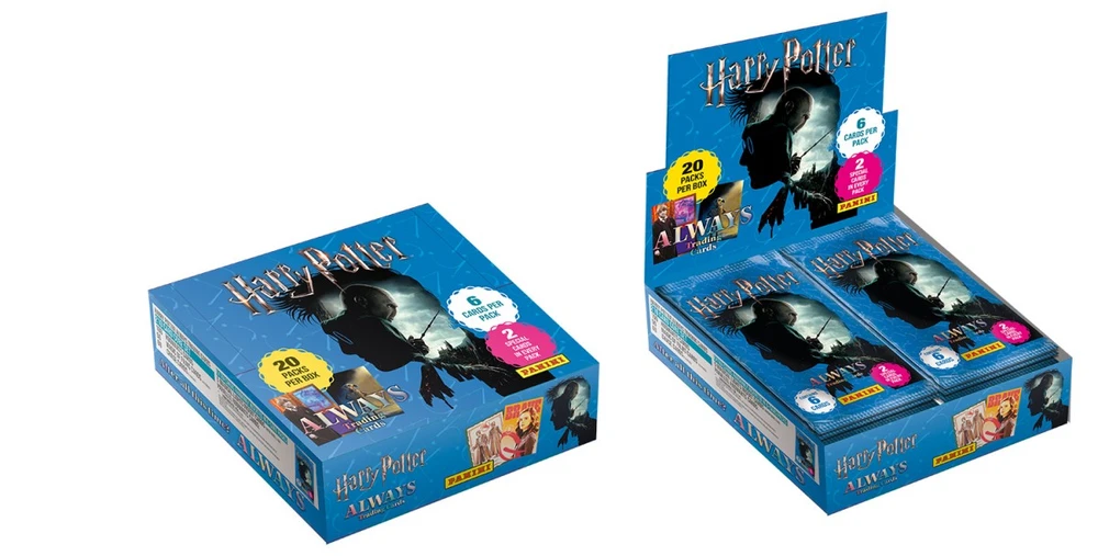 Panini Kolekcja Panini Kolekcija Kortos harry potter saszetka display 20 vnt