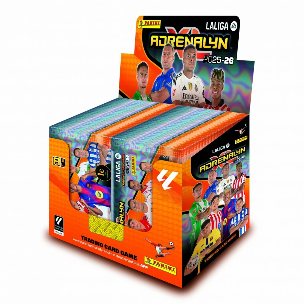Karty Kortos „La Liga 2026“ kortelių demonstracinis maišelis, 50 vnt.