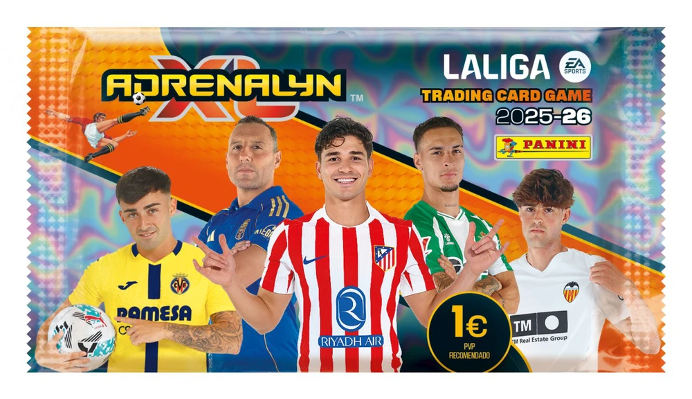 Karty Kortos „La Liga 2026“ kortelių demonstracinis maišelis, 50 vnt.