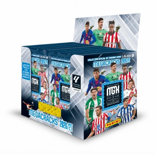 Panini Kolekcja Panini Kolekcija Kortos la liga 2027 saszetka display 50 vnt
