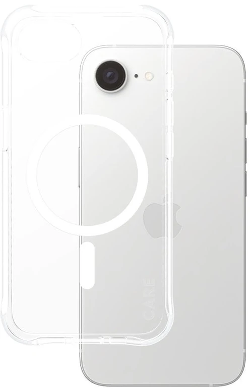 Panzer Glass Dėklas CARE by PanzerGlass Fashion MagSafe skirtas Apple iPhone 16e skaidrus