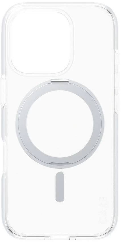 Panzer Glass CARE by PanzerGlass Feature Kickstand Apple iPhone 16 Pro 6.3" sidabrinis/sidabrinis MagSafe 1326