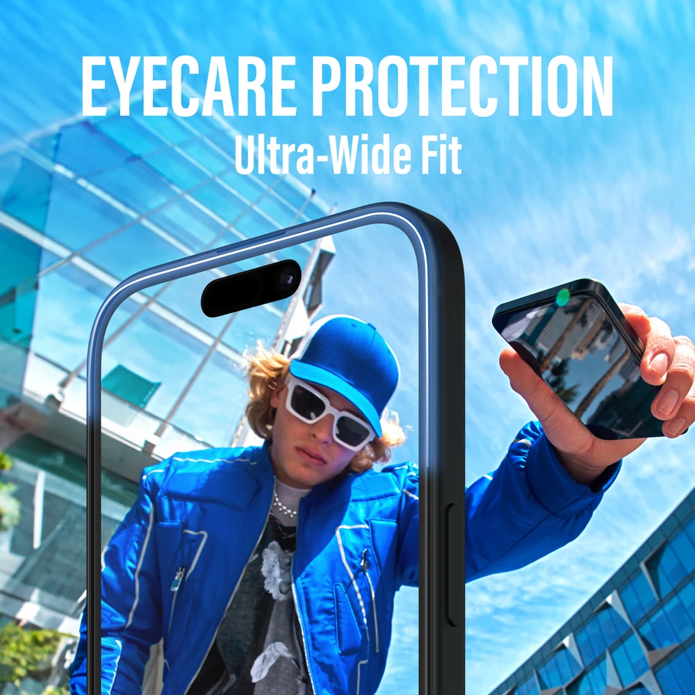 Panzer Glass PanzerGlass EyeCare ekrano apsauga Apple iPhone 16 Plus 6.7" Itin platus pritaikymas 2867