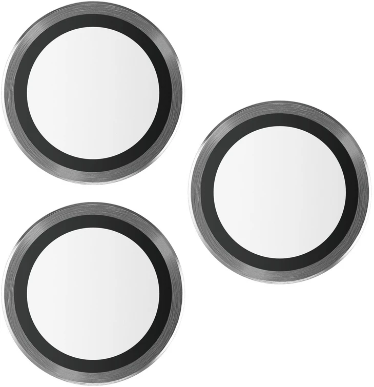 Panzer Glass „PanzerGlass“ – „Hoops“ kameros objektyvo apsauga „iPhone 15 Pro“ – 15 Pro Max – juodo metalo