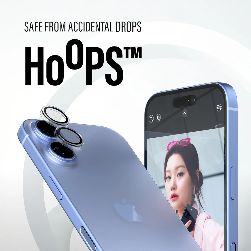 Panzer Glass PanzerGlass Hoops Permatomas objektyvo apsauga Apple iPhone 16 6.1" / 16 plius 6,7" 1285 m