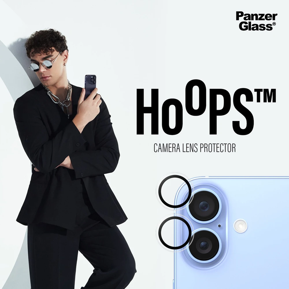 Panzer Glass PanzerGlass Hoops Permatomas objektyvo apsauga Apple iPhone 16 6.1" / 16 plius 6,7" 1285 m