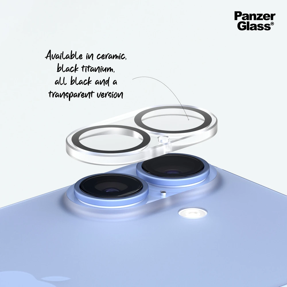 Panzer Glass PanzerGlass Hoops Permatomas objektyvo apsauga Apple iPhone 16 6.1" / 16 plius 6,7" 1285 m