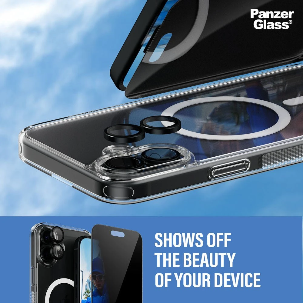 Panzer Glass „PanzerGlass“ – „iPhone 16 Plus“ 3 viename privatumo apsaugos rinkinys