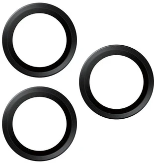 Panzer Glass „PanzerGlass“ – juodas „Hoops“ fotoaparato objektyvo apsauginis dėklas – „iPhone 17 Pro“ / „iPhone 17 Pro Max“ / „iPhone 16 Pro“ / „iPhone 16 Pro Max“