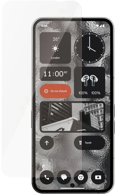 Panzer Glass „SAFE by PanzerGlass“ – ekrano apsauga – „Nothing Phone 2“ – itin platus prigludimas