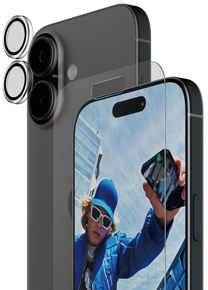 Panzer Glass „PanzerGlass“ – 2 viename klasikinis rinkinys – „iPhone 17“ – su „FASTFIT IN-A-BOX“
