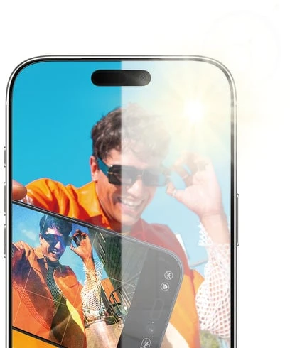 Panzer Glass „PanzerGlass“ – neatspindintis šarvuotas ekrano apsauginis dėklas – „iPhone 17 Pro Max“ – su „EasyAligner“